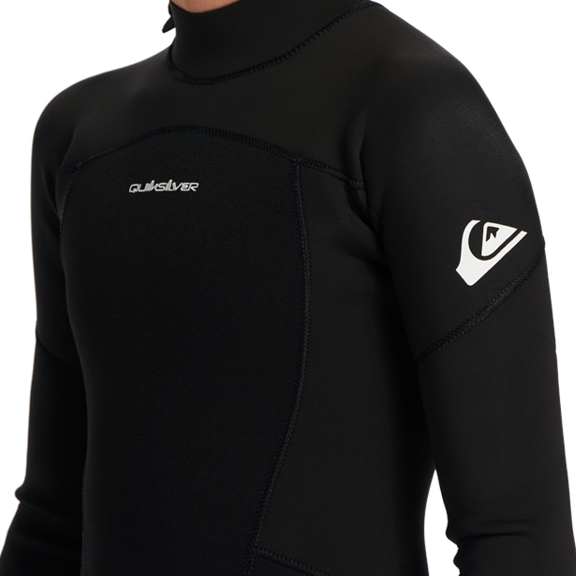 2026 Quiksilver Junior Prologue 4/3mm Back Zip Wetsuit EQBW103119 - Black